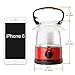 ZZD LED Camping Lantern Lights Small Red Kids Waterproof Outdoor Lightweight Camping Flashlight for Hiking, Emergencies, Storms