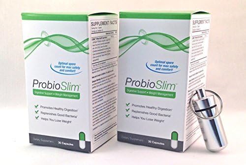 ProbioSlim Digestive Support and Weight Management (60 count + bonus) by ProbioSlim