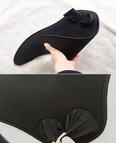 Qiyun Mermaid Swim Fin Mermaid Swim Fin, Kids Boys Swimming Diving Monofin Tails Fin Training Flippers, Blackcolour:Black; size:F