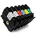 Greateam Label Tape, 6 Packs, 18mm, Black on White/Clear/Red/Yellow/Blue/Green, Compatible with Brother TZe-241, TZe-141, TZe-641, TZe-441, TZe-541, TZe-741, P Touch Label Maker Tape