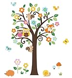 Charming Woodland Giant Peel & Stick Wall Art Sticker Decals