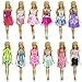 ZITA ELEMENT 20 Items = 10 Sets Fashion Clothes Dress Bundle 10 Shoes for 11.5 Inch Doll Outfits - Random Style Outfits Accessories for 11.5 Inch Doll