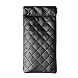 Lucky Leaf Classic Sunglasses Pouch Case for Women Eyeglass Holder Many DesignFBA001 (Black Big Square)