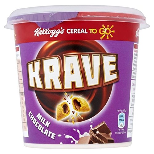721865742453 UPC Kellogg's Krave Milk Chocolate Cereal To Go Cup