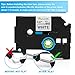 Markurlife 5-Pack TZe-231 Laminated TZe TZ Label Tape Compatible with Brother P-Touch, 12mm x 8m, Black on White