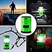 Camping Lights Solar Rechargeable Collapsible LED Camping Lanterns Camping Light 180 Lumen Emergency lights Outdoor Survival Lamp Camping Tent Lights For Camping Hiking Fishing Emergency Outages