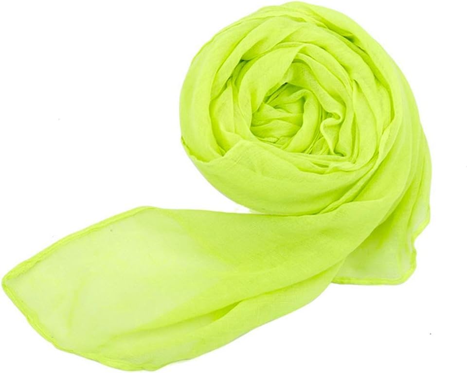 Jixin4you Women Charming Chiffon Cat Graffiti Long Scarf Wrap Shawl