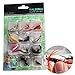 Sougayilang Dry Fly Fishing Lures Fishing Bait Bass Salmon Trouts Flies Assortment Feather Dry Fly Fishing Flies Pack of 12pcs