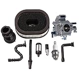 Hipa Carburetor + Tune Up Kit Air Filter Fuel Line for STIHL MS640 MS650 MS660 064 066 Chainsaw