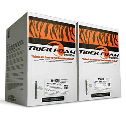 Tiger Foam Slow Rise 600 Bd/Ft Spray Foam Insulation Kit Buy Online
