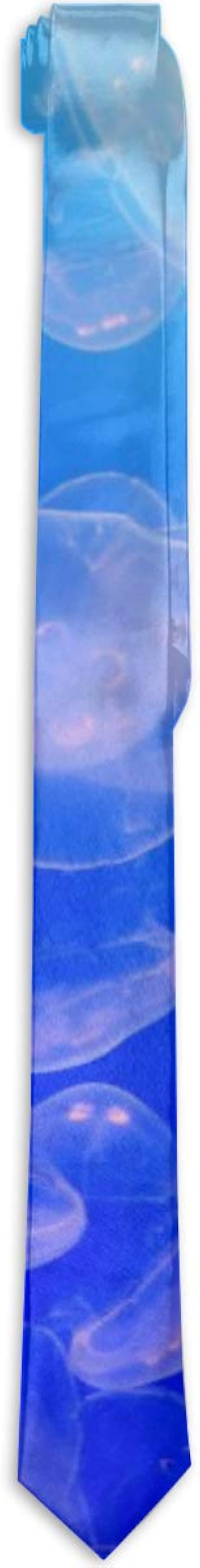 Amazon 海の世界 クラゲ柄 メンズ ネクタイ 洗える おしゃれ 小紋 格子 ビジネス 入学式 卒業式 成人式 父の日 通学 通勤 プレゼント ネクタイ 通販