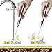 Milk Frother - Milk Foamer - Coffee Foamer - Milk Frother Handheld - Hand Frother - Drink Mixer - Small Electric Milk Frother - Whip Foamer - Latte Coffee Frother Wand - Battery Operated Steel Whisk