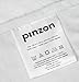 Amazon Brand – Pinzon 300 Thread Count Organic Cotton Bed Sheet Set - Queen, White