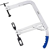 Large Valve Spring Compressor Tool for Overhead Valve Engines | Valve Spring Removal Tool &amp; Adjustment Tool with 1" &amp; 1-3/16" Adapters, Direct Action Valve Spring Compression Tool