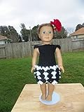 18 Inch Doll Crochet Dress Pattern Worsted Weight Fits American Girl Doll Journey Girl My Life Our Generation: Crochet Pattern (18 Inch Doll Whimsical Clothing Collection)