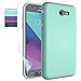 NiuBox Galaxy J7 V 2017 Case,Galaxy J7 Perx Case,Galaxy J7 Prime / J7 Sky Pro/Halo Case with Screen Protector, Armor Shock Absorption Protective Phone Case for Samsung Galaxy J7V 2017-Turquoise