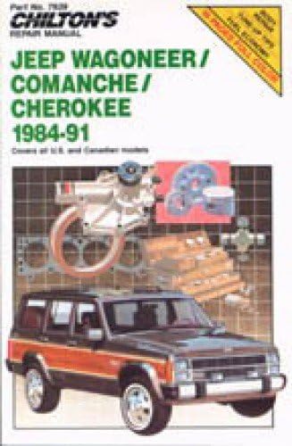 Jeep Cherokee: Automotive Repair Manual 1984-1991, All Models