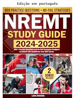 Livro Guia de estudos NREMT 2024-2025