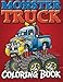 Monster Trucks Coloring Book