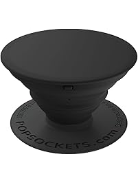 PopSockets: Collapsible Grip & Stand for Phones and Tablets - Black