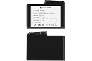 Venustas 7.4V 2000mAh Li-Polymer Rechargeable Batteries for Heated Gloves and Heated Socks