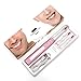 5 Modes Teeth Whitening Electric Toothbrush Sonic Toothbrush with 3 Heads and 1 Interdental Head, Travel USB Rechargeable toothbrushes with Smart Timer, Waterproof Pink for Girls by Gloridea