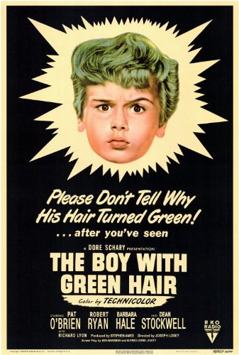 Amazon De The Boy With The Green Hair Movie Poster