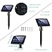Solar String Lights, BESWILL Flexible&Cuttable 16.4 Feet LED Super Bright Solar Strip Lights with 2 Lighting Modes, Suitable for Indoor and Outdoor Lighting Decorations(Waterproof)