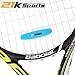 21K Sports Tennis Vibration Dampener- Set of 3-Tennis Shock Absorber for Strings- Best for Tennis Racket, Premium Durable & Long-Lasting- Great for Tennis Players (Green) (Light Blue)