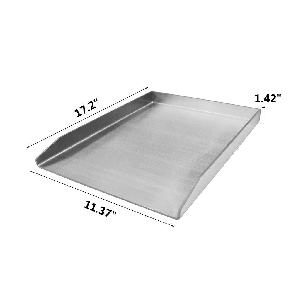 Stanbroil Stainless Steel Griddle Pan for Weber Spirit Grill Models
