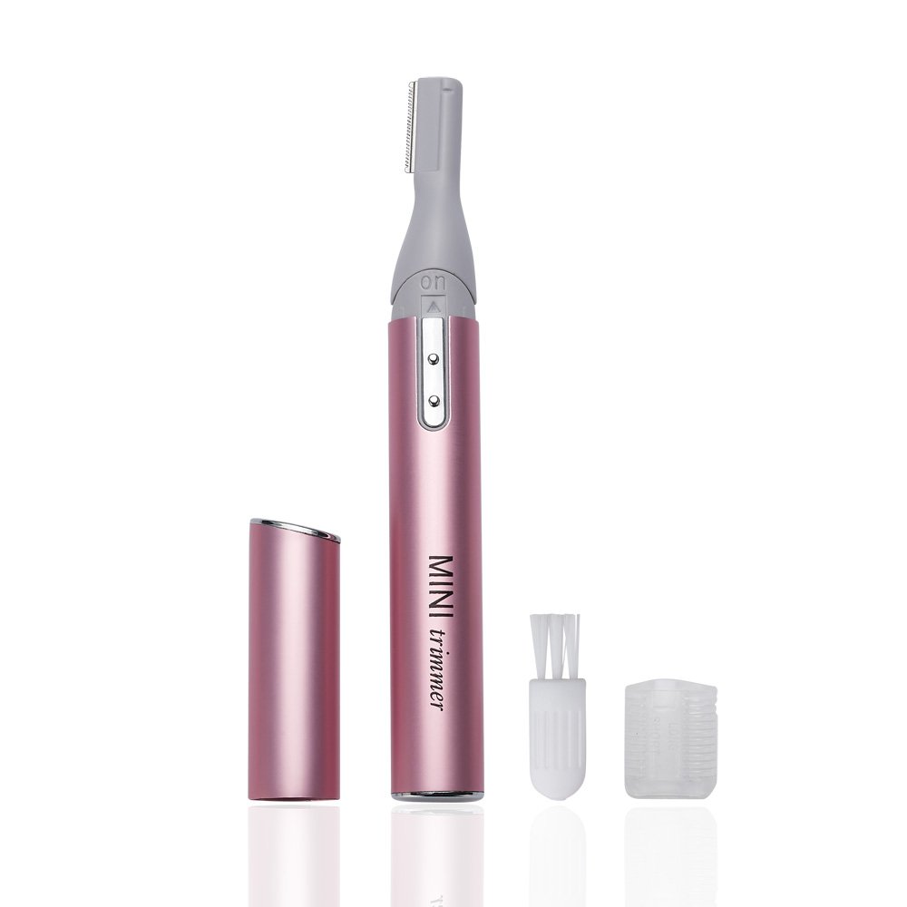 Tongtletech Rotatable Electric Lady Eyebrow Shaper Facial Precision Trimmer Shaver Portable Bikini Underarm Leg Body Hair Remover