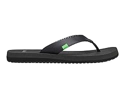 Sanuk Yoga Mat - Cushioned Sandals - Women's Ebony