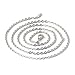 Wholesale 12 PCS Genuine Stainless Steel Fine Cable Chain Necklace Chains Bulk for Jewelry Making (26 Inch(2MM))