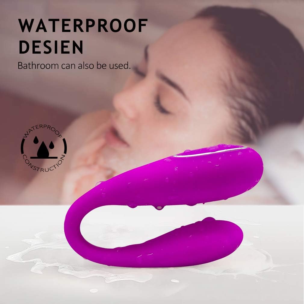 Medical Silicone U-Shaped Sexy Toystory for Se) x Women Waterproof Vibrantor, Clitorial Simulation Remote Control Electric Female Masturbetion Massage Machine, Adult Six Toys for Women,