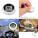 ALLOMN Indoor Outdoor Thermometer, Mini Small Car Bicycle Motor Bike Digital Thermometer Celsius High Quality Car Celsius Kitchen Digital Thermometer