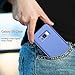 TORRAS Roll Over Image to Zoom in Slim Fit Galaxy S8 Case Hard Plastic PC Ultra Thin S8 Mobile Phone Cover Case with Matte Finish Coating Grip Compatible with Samsung Galaxy S8, Coral Blue