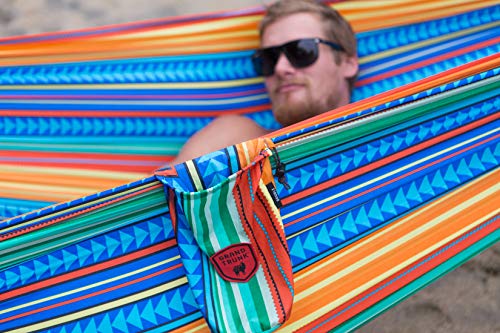 Grand Trunk Double Hammock: Lightweight Strong Parachute Nylon, Portable for Camping, Backpacking, Beach and Travel (Includes Hanging Kit), Cabo - Thumbnail 2