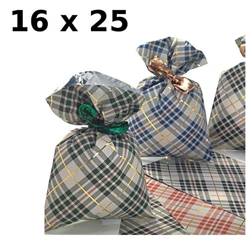 Pnp 8013170677004 Pack of 100 Size 16 x 25 cm Assorted Christmas Designs Envelopes, Multi-Coloured