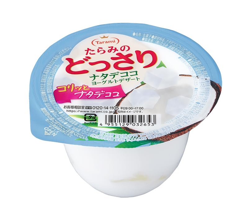 たらみ ゼリー たらみのどっさり ナタデココヨーグルトデザート 230g（1箱 6個入）