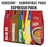 48 Espresso drinks mixed pods compatible with VERISMO system