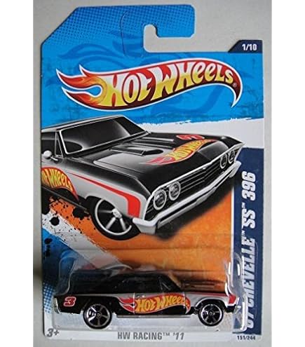 Amazon.com: HOT WHEELS #232 67 chevelle SS 396 : Toys & Games