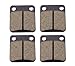 Front Brake Pads Compatible with ATV SUZUKI LTF250 LT-F 250 OZARK 2002-2009