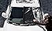 FrostGuard Premium Winter Windshield and Wiper Cover for Snow, Frost and Ice - Cold Weather Protection For Your Vehicle, Standard - Black