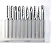 KOTVTM 20Pcs Tungsten Steel Solid Carbide Rotary Burr Tool 1/8