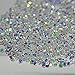Nail Art Decoration Clear Diamond Shining DIY Rhinestones Crystal Flat Back Mini Rhinestones Need Glue AB 2880Pcs