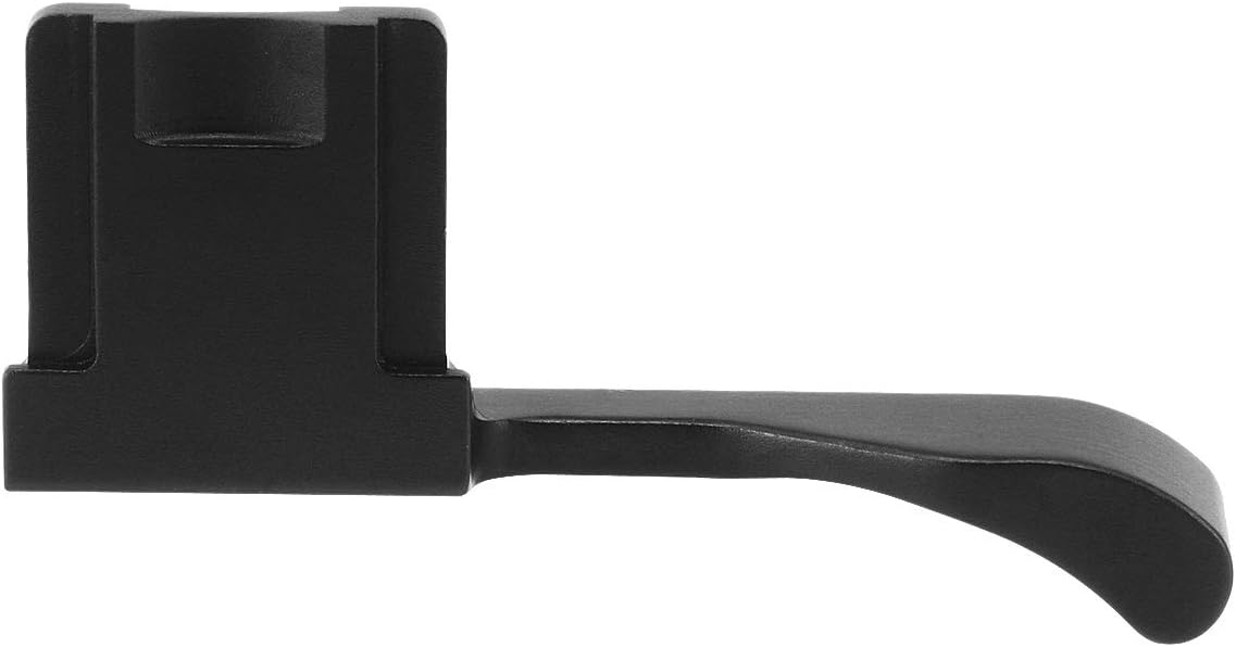 Haoge THB-XB Metal Hot Shoe Thumb Up Rest Thumbs Up Hand Grip Designed for Fujifilm Fuji FinePix X-E4 X100F X100V X-Pro2 XPro2 X-Pro3 XPro3 Camera Black Better Balance & Grip Convenience - Image 4