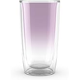 Tervis Enchanted Garden Collection Made in USA Double Walled Insulated Tumbler Travel Cup Keeps Drinks Cold & Hot, 16oz, Lavendermist