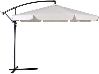 FRANKYSTAR Ausziehbarer Sonnenschirm 3x3 für den Außenbereich mit