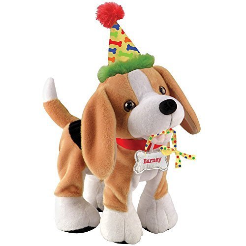 Animated Barney The Birthday Beagle Plush That Walks Talks Sings And Wiggles