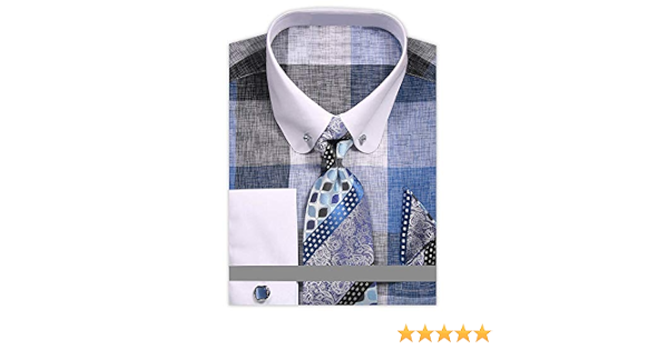 Sunrise Outlet Men's Checkered Dress 